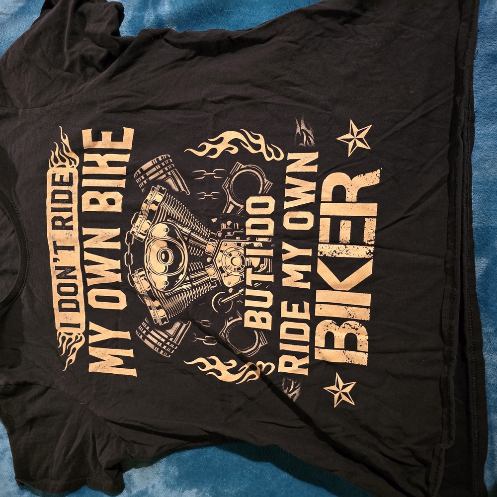 Men's Black Graphic T-Shirt